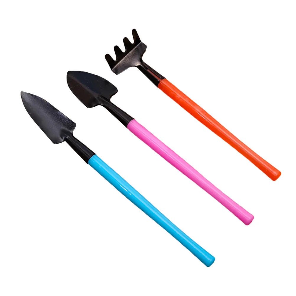 3pcs Set Mini Gardening Tool For Bonsai Flowers Plants Garden Tools Set Digging Weeding Soil Aerating Transplanting