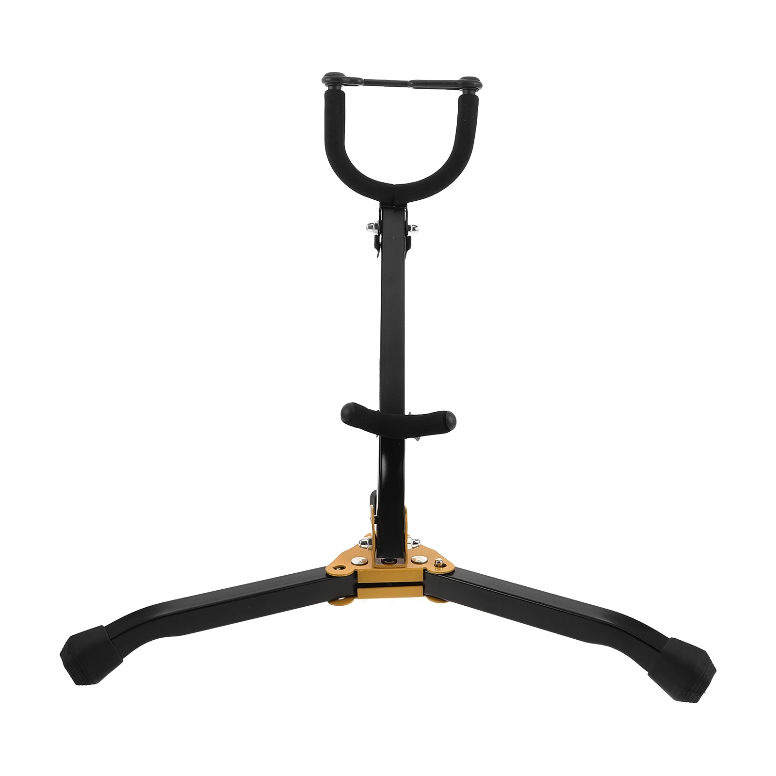 

Practical Alto Sax Holder Foldable Saxophone Stand Non-Skid Support for Alto Tenor Saxophone Storage Rack Accessory
