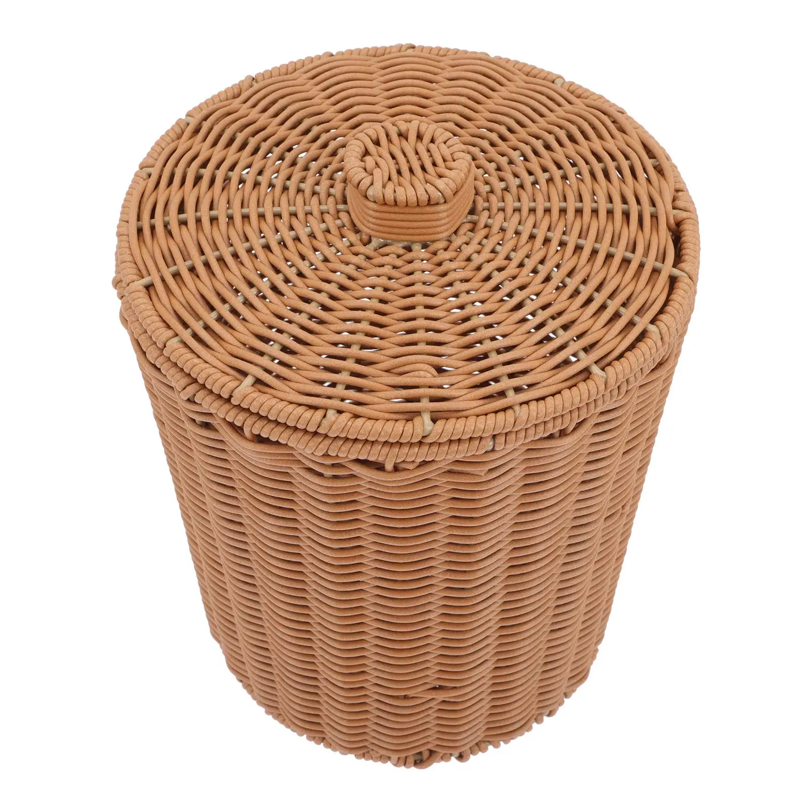 

Plastic Storage Organizer Bins Woven Trash Can Bedroom Nursery Toy Laundry Small Woven Storage Baskets Hamper