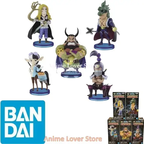 Bandai Banpresto Original One Piece WCF Beast Pirates Vo.2 Kaidou Hawkins Drake Speed Babanuki Daifugo Anime Figures Toys