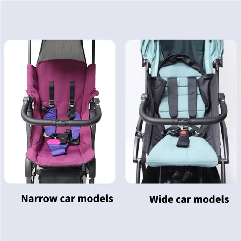 New Baby Stroller Accessories Replacement Bumper Bar Handlebar Crossbar Pram Armrest Universal Adjustable Fit Most Pushchair