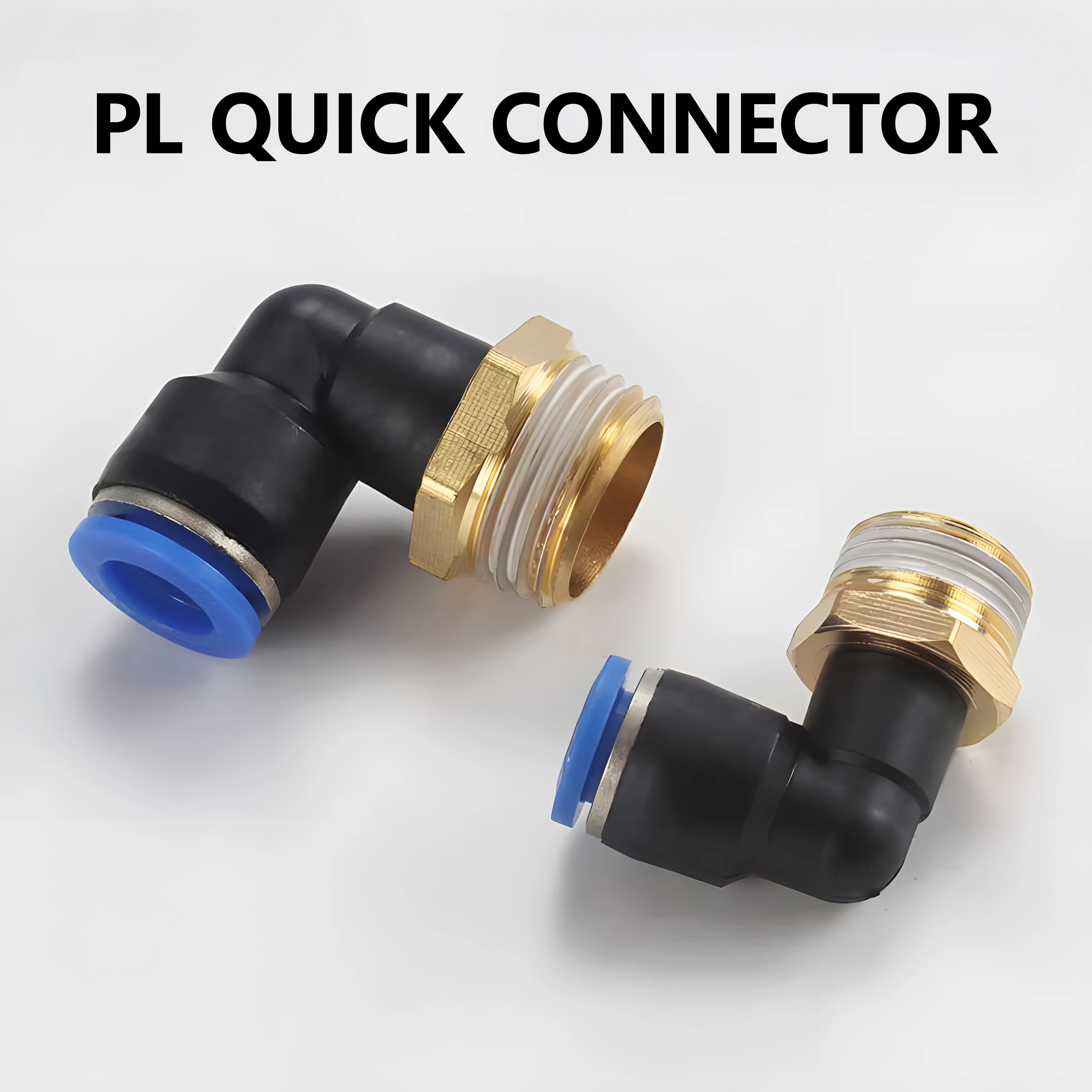 PC/PCF/SL/PB/PL/PX Pneumatische Air Connector Fitting 10/12/14/16mm Draad M5 3/4 "1 2-weg Slangkoppelingen Pijp Snelkoppelingen