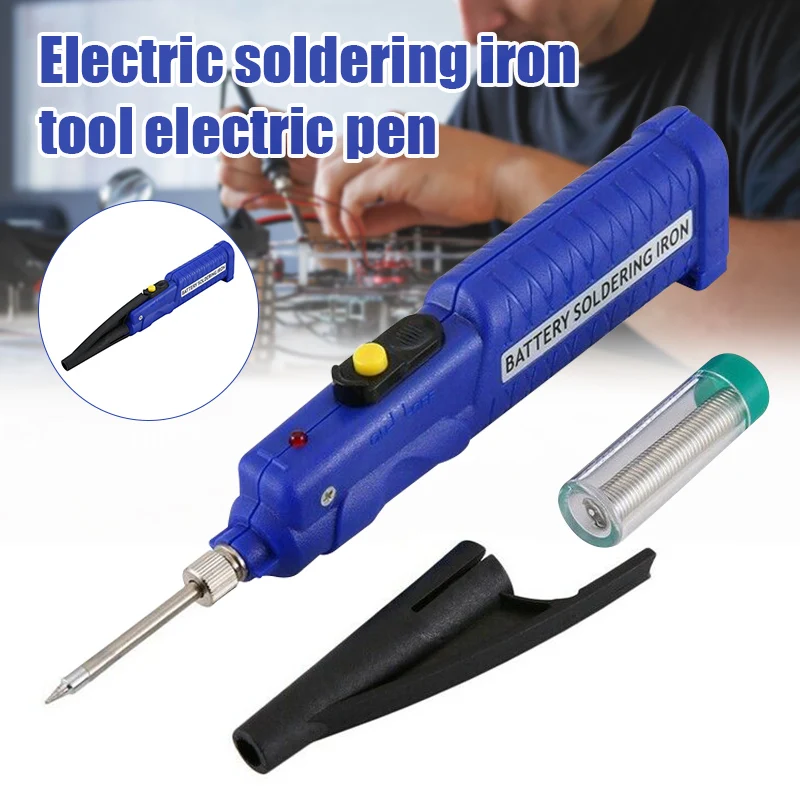 8w 4.5v Battery Powered Soldering Iron Electronic Welding Tool Electric Pen Pilha Pen Drive Bouth Soldering Lötkolben Akku