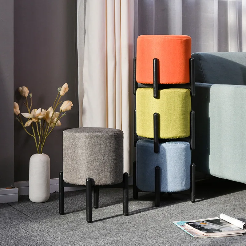 

Lazy sofa, small round stool, multi-height single sofa, bed backrest, balcony, bay window, folding mat sofa chair