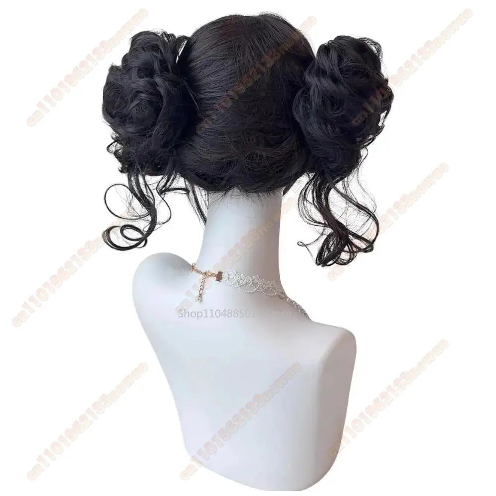 new Kpop Demon Hunters Rumi Zoey Mira Cosplay Wig for Women Disguise Roleplay Hair Huntrx Group Idol Wig Halloween Carnival Suit