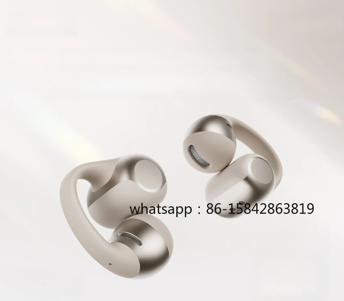 Moving Titanium Ring OpenDots ONE Ear Clip Headphones Sports Running Bluetooth Fitness Riding