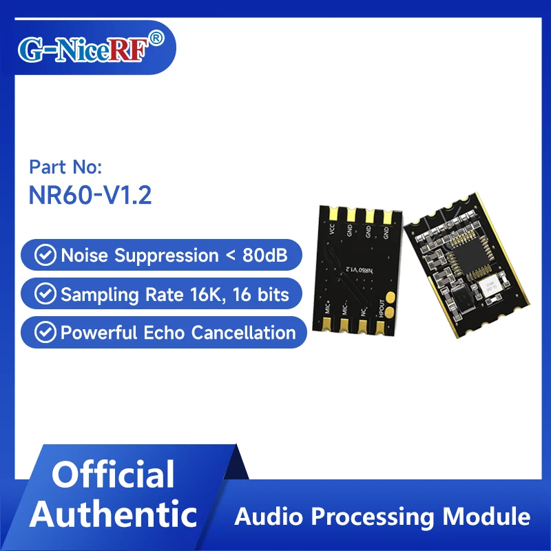 

G-NiceRF| 2PCS NR60 Noise Reduction Audio Processing Module