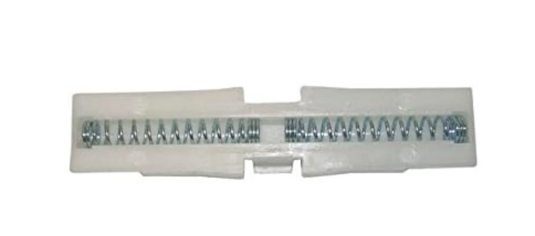 Trilho de amortecedor de mola bidirecional 1-1 3/8 Polegada trilho guia fácil instalação de pressão embalagem de quantidade personalizada 10.2x2.2x0.95cm