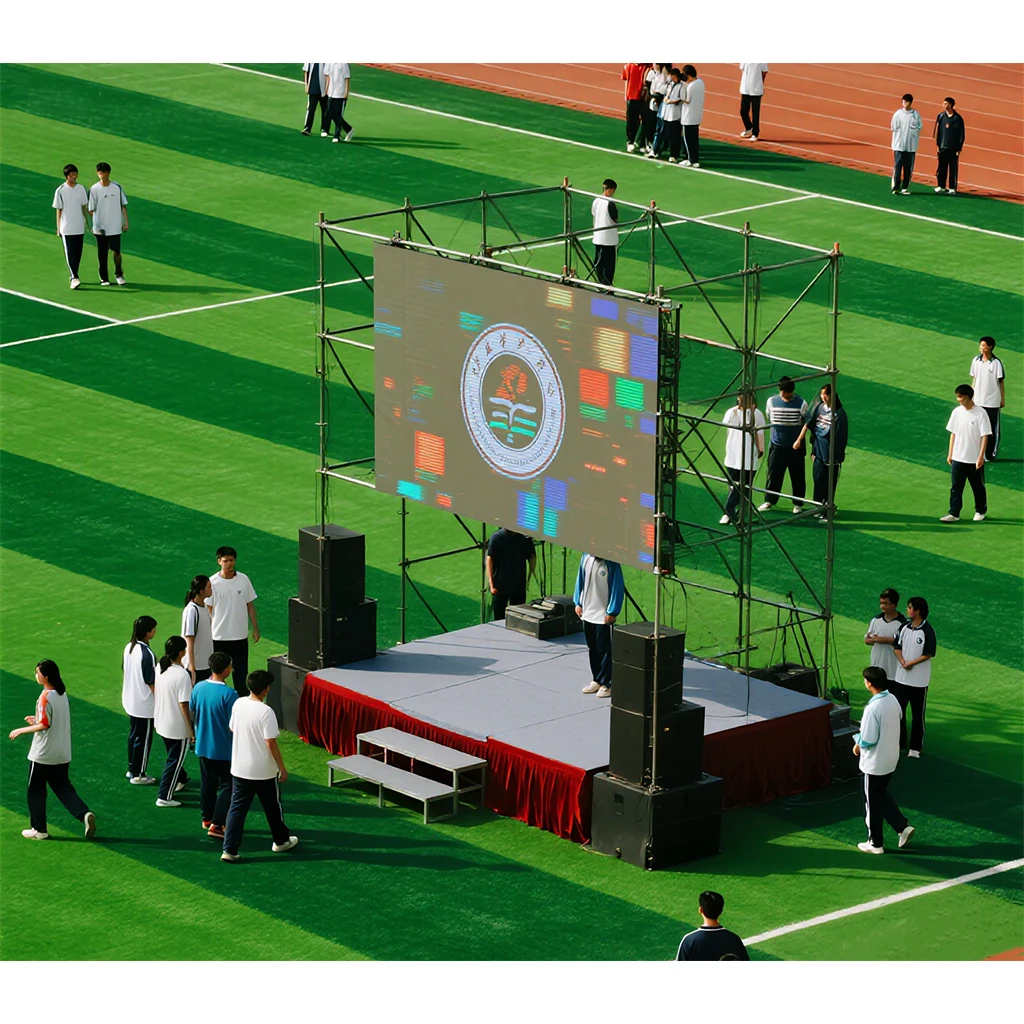 

P4.81 500x500 мм наружный светодиодный экран, полноцветный, водонепроницаемый для входа в торговом центре и фасада здания