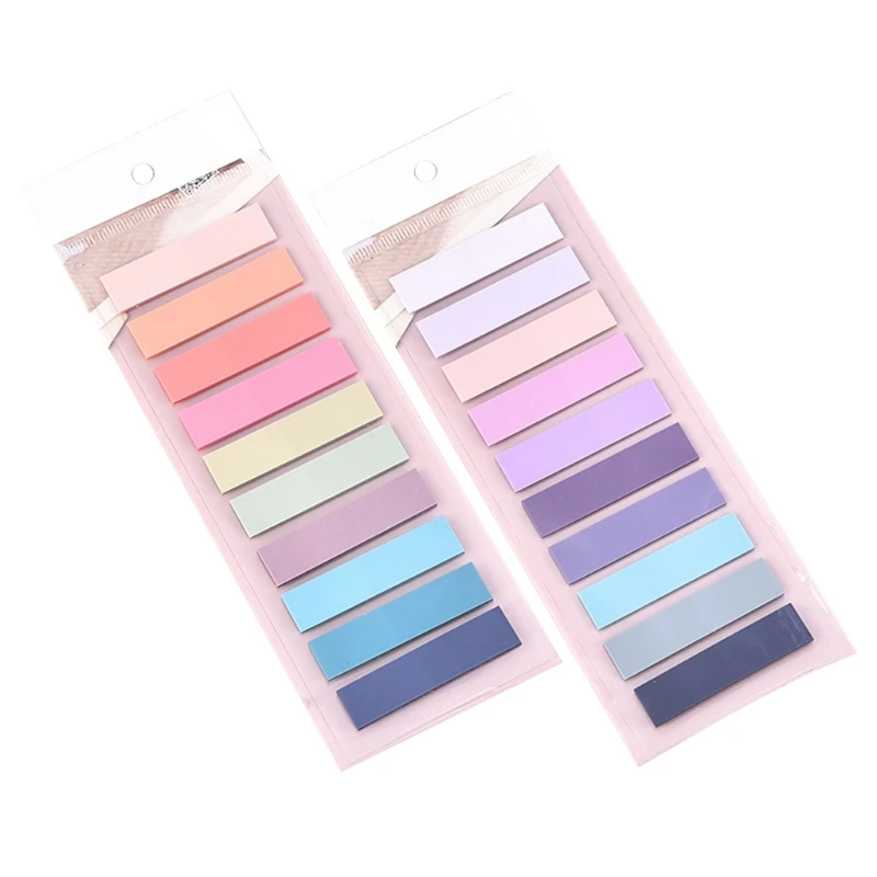 Etichette per cartelle file Segni colore solido perfetti per prendere appunti colorati Journa