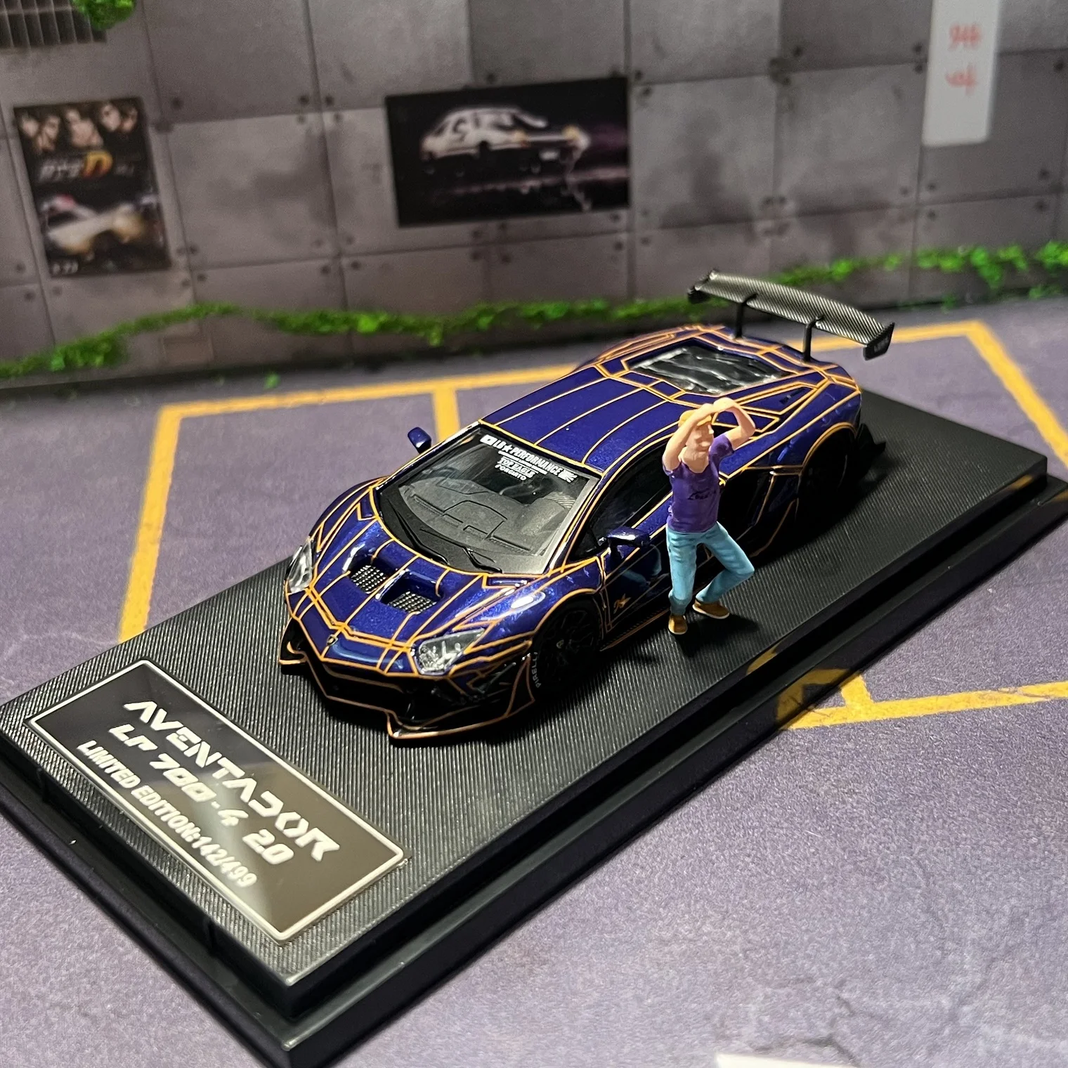 Star Model 1:64 Lambor Aventador  LP700 Diecast Car Model