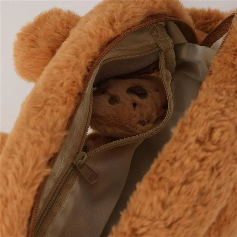 W89C Pencil Pouches for Steper Teacher Artist Tool Trans Trans Tool ، Large Carty Soft Soft Plush Pen Pen Stationeries Bage