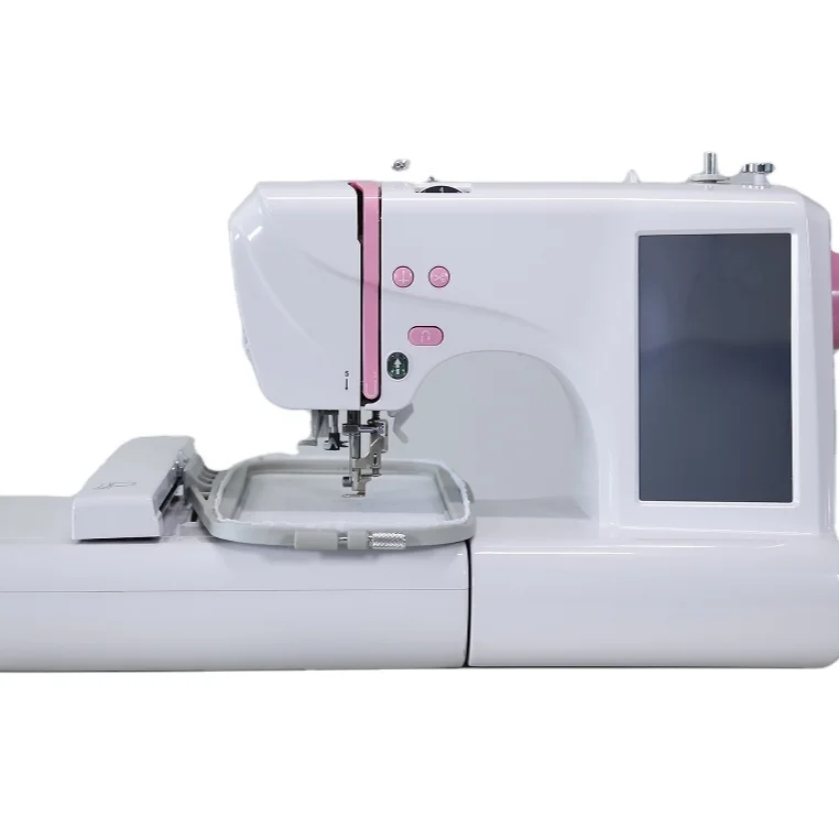 

Household Portable Factory Price Multi-function Domestic Computerized Pattern Embroidery Sewing Machine
