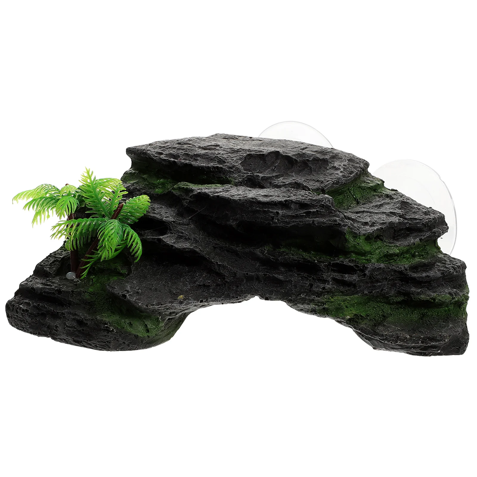 

Large Turtle Basking Platform Reptile Tortoise Climbing Ornament Aquarium Habitat Landscaping Decoration