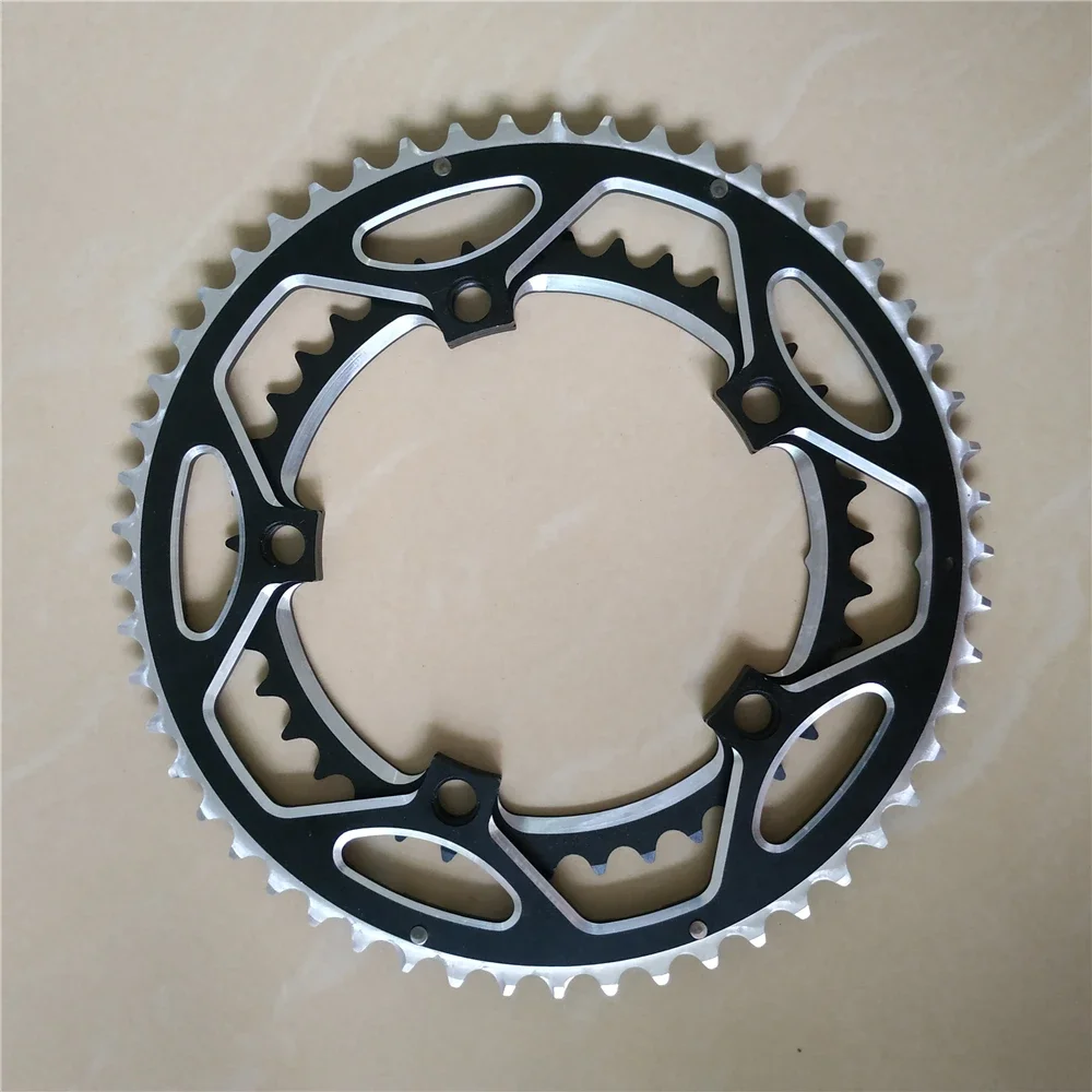 Road Bicycle Sprocket 130 BCD 53 39T Crown Double Chainwheel 3/32