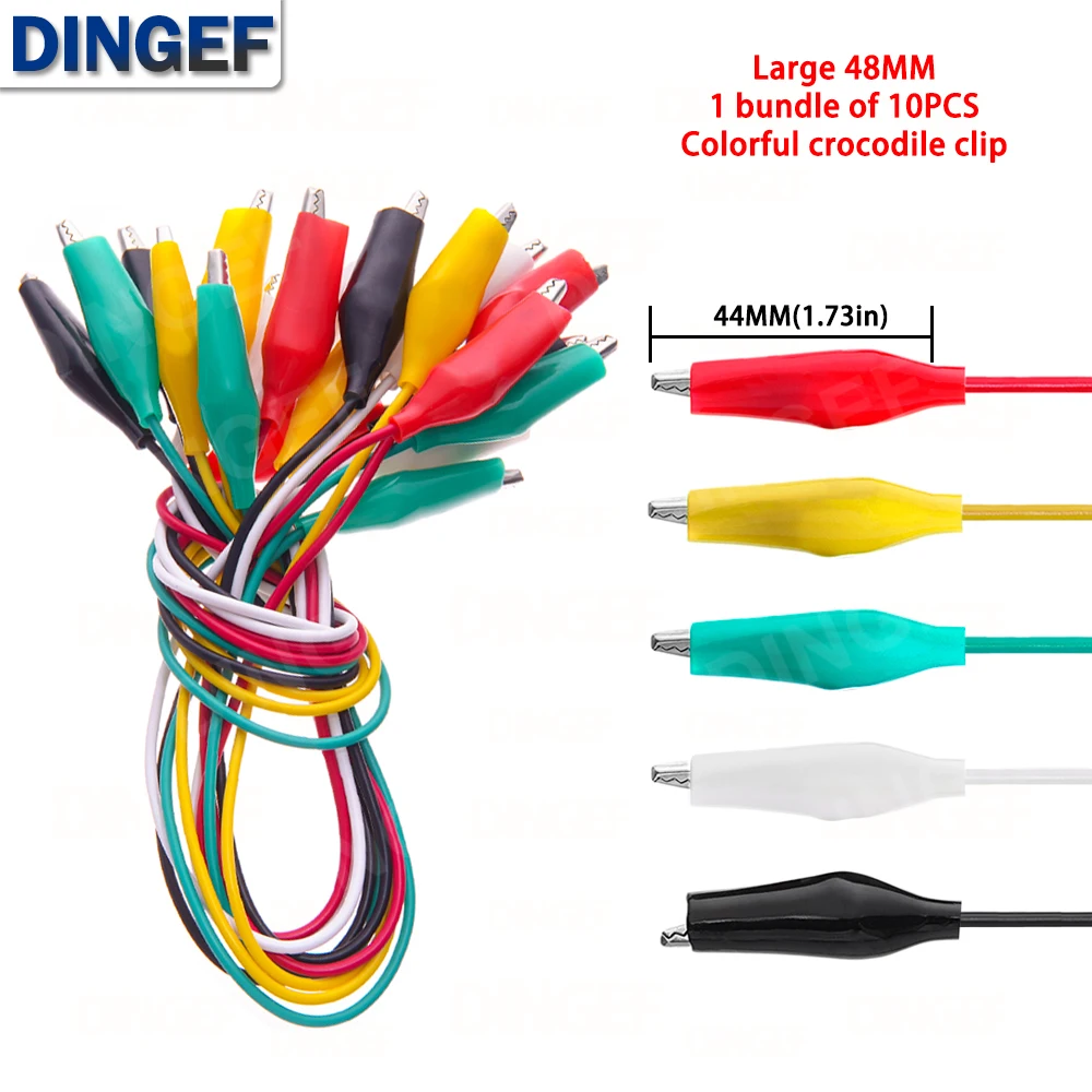 1 قطعة DIY بها بنفسك الكهربائية المتعدد موصلات اختبار التمساح الموز 4 مللي متر التوصيل USB تيار مستمر التوصيل كابل عالمي مع مقاطع التمساح