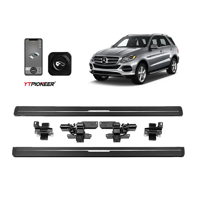 Top 3 Car Maybach Style Automatic Retractable Auto Power Side Steps Electric Running Boards for Mercedes Benz GLS GLE 2018-2022