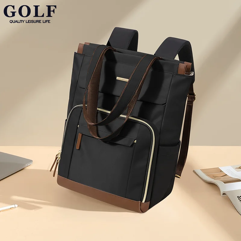 

GOLF QUALITY Large Capacity Oxford Cloth Women's Travel Backpack Waterproof 16 Inch Computer Bag for Commuting And School