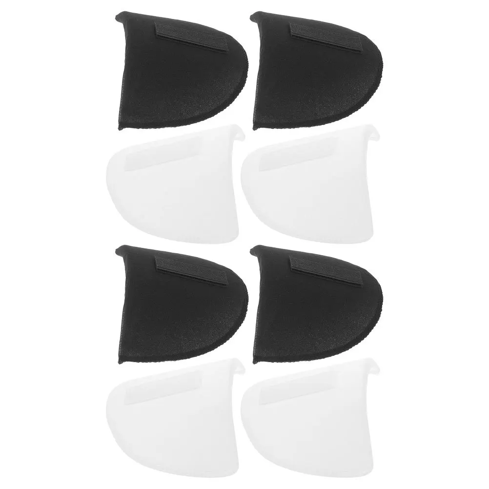 

8Pcs Removable Foam Shoulder Pads Women Anti-Slip Sponge Soft Thick 1.5cm Enhancers for Dresses Jackets Blouses Shoulder