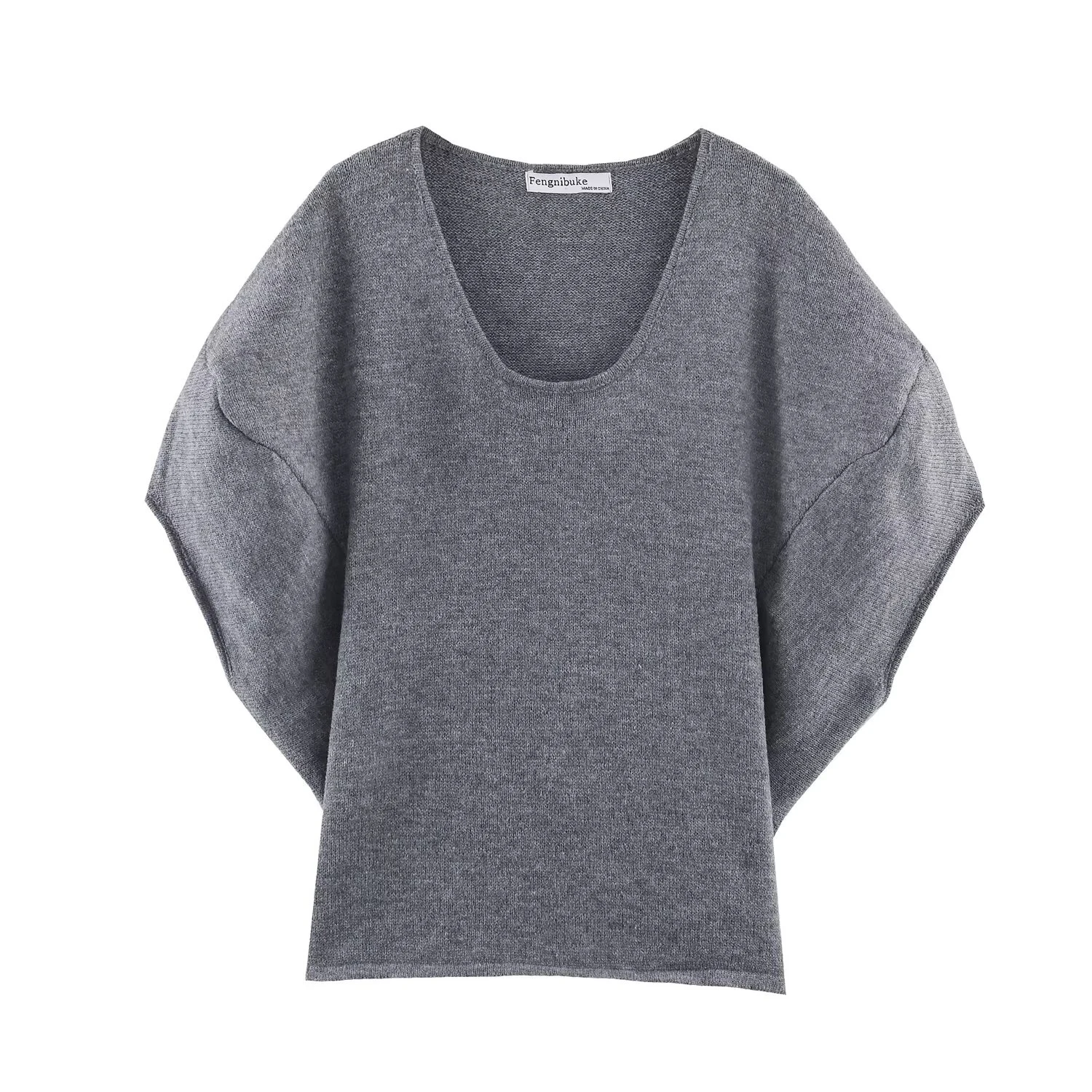 

Spring and summer new women's clothing European and American style fashionable versatile warm and loose knit sweater