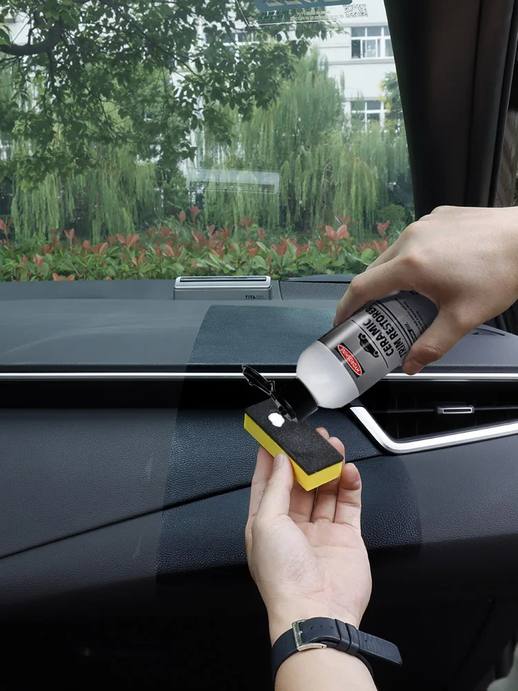 Hydroshine – restaurateur de garniture en céramique, plastique, cuir, caoutchouc, polissage et réparation automobile, rénovateur de revêtement, Agent de rénovation