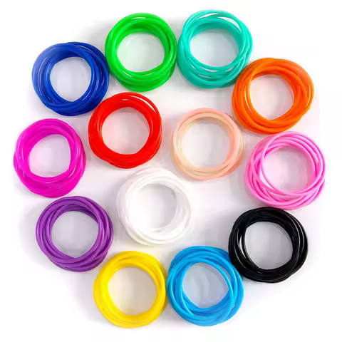 20PCS Neon Fluorescent Luminous Silicone Bracelets Wristband Candy Gummy Hairband Unisex bangles Glow Rubber Bracelet Wholesale