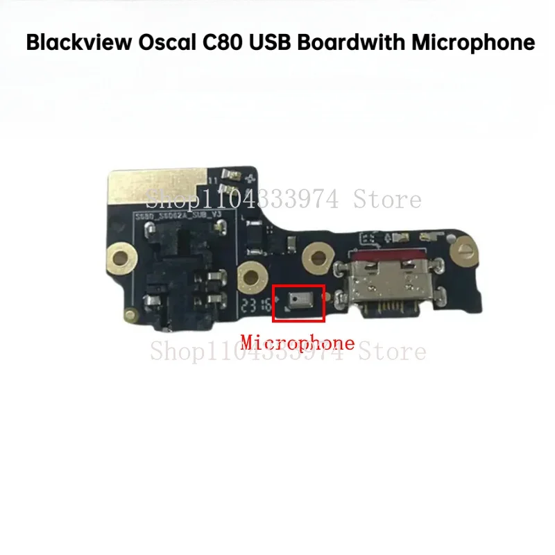

For Blackview Oscal C80 USB Board Microphone Charger Circuits Dock Connector Mobile Phone Accessories