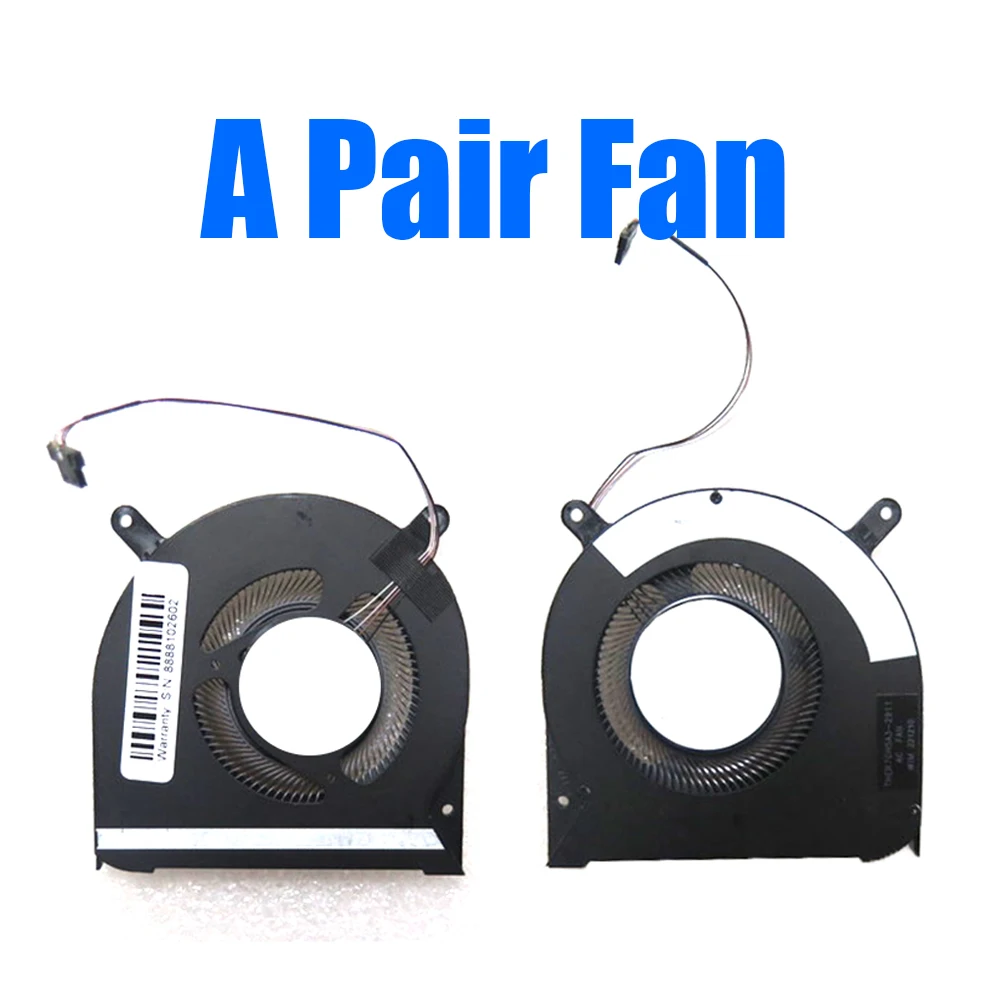 For MaiBenBen For Perfectum P527 DC5V Laptop CPU+GPU Fan
