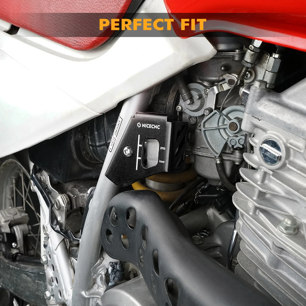 

NICECNC Motorcycle Rear Brake Reservoir Guard Protector Aluminum For 2025 2024 2023 Honda XR650L XR 650 L 1993-2025 XR 650 L
