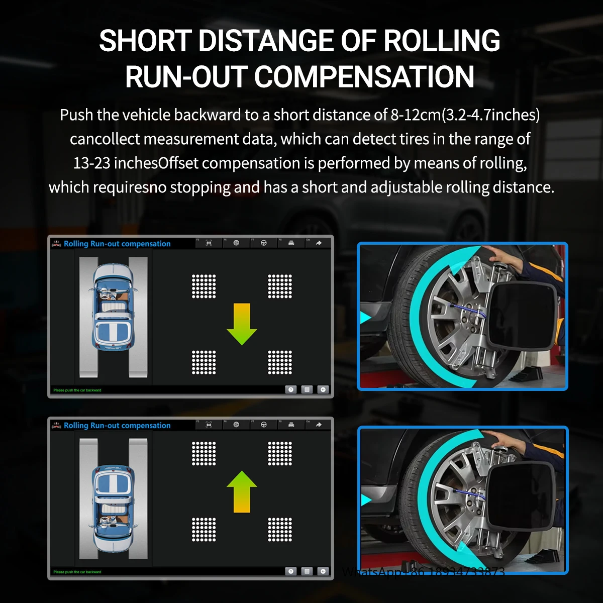 WA861 Lite 3D автомобильный вы – обзор и цена Wheel Alignment Machine