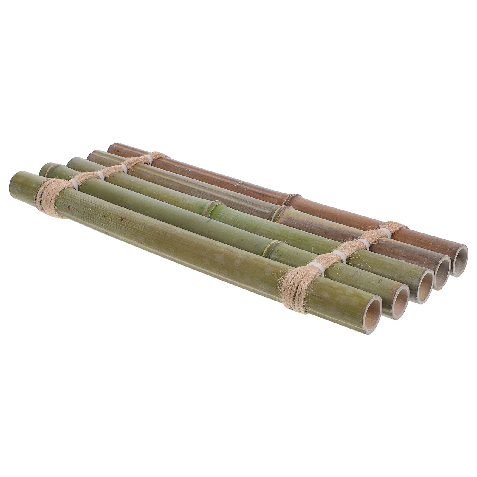 

Bamboo Raft 35cm Length 10 14cm Width Fish Tank Waterfall Board Fountain Holder Aquarium Decoration DIY Bamboo Mat nament