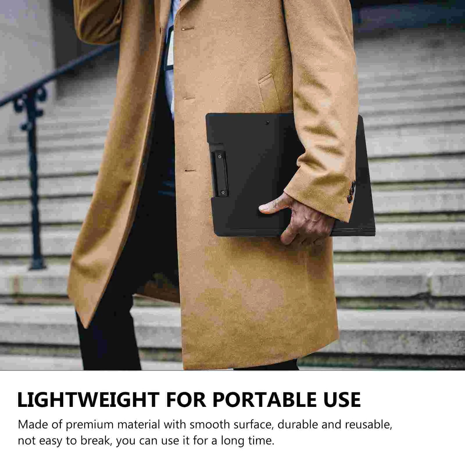 Wordpad pasta arquivo titular material de escritório cuidados escrita prancheta para menu plástico estudantes pastas organizador almofadas