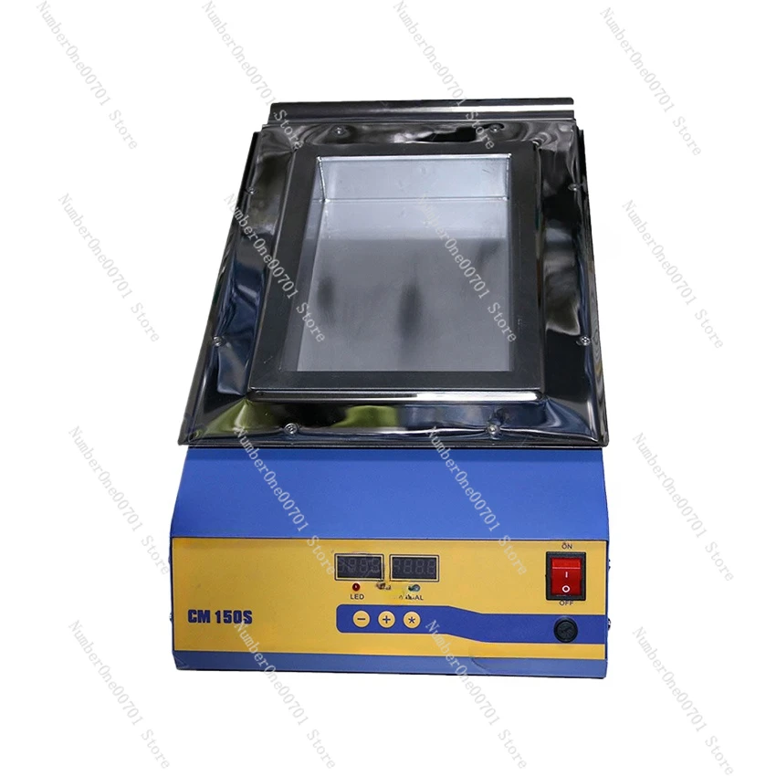 900W CM-150S Solder Pot Digital Display Melting Tin Furnace Temperature Adjustable Square Tin Stove Desoldering Bath 220V/110V