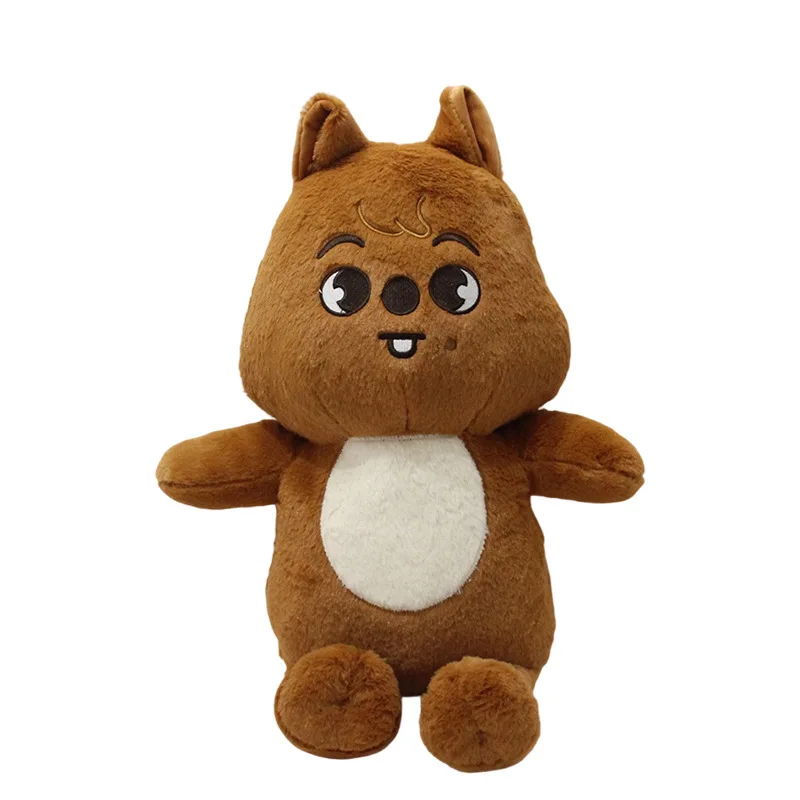 Плюшевая мультяшная кукла Skzoo 45 см: Фанг, Хуан Сюаньчэнь, Желтый Цыпленок, Порошковая Свинка – Подарок для фанатов на концертах