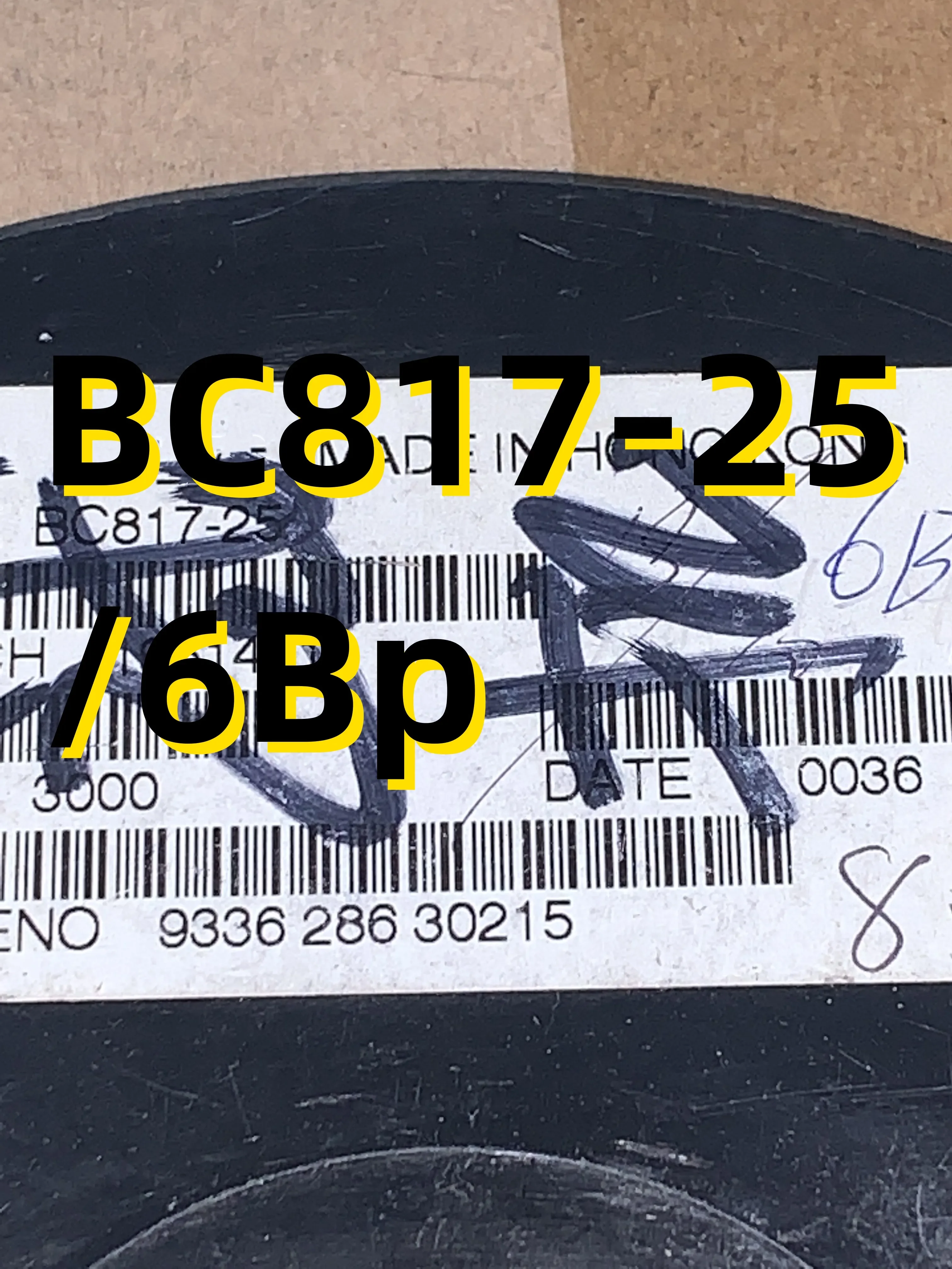 10 piezas BC817-25 /6Bp