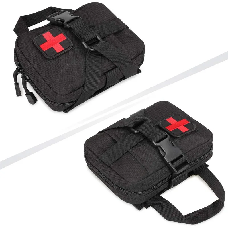 Upgrade Taktische EMT-Tasche Rip Away Molle Medizinisches Kit IFAK Tear-Away Erste-Hilfe-Set Reisen Outdoor Wandern Mergency Survival Bag