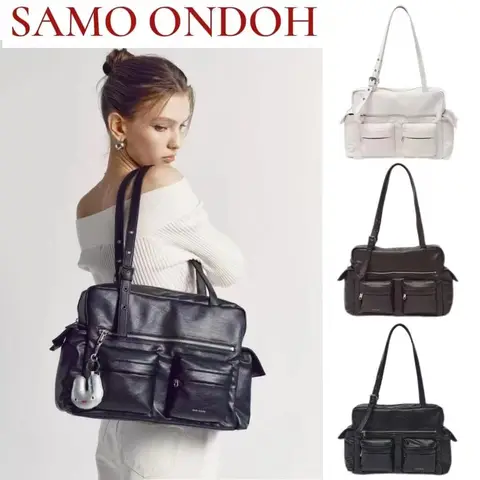 SAMO ONDOHKorean niche M size medium brand samoondoh bag motorbike bag cross-body bag SAMO ONDOH Song Yuqi same bag