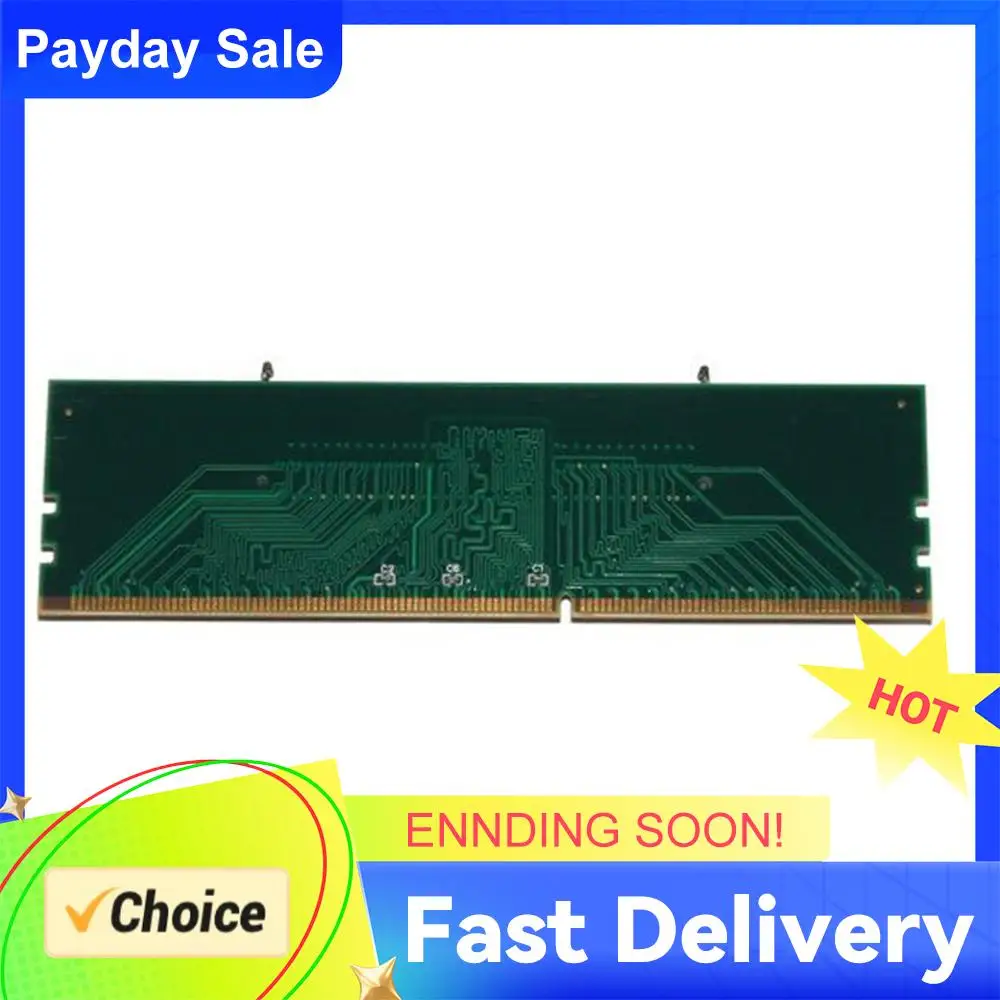 

Laptop DDR3 SODIMM To Desktop DIMM Memory Connector Cards Converter Adapter Support 1.5V DDR3 Memory Cards Converter Adaptor