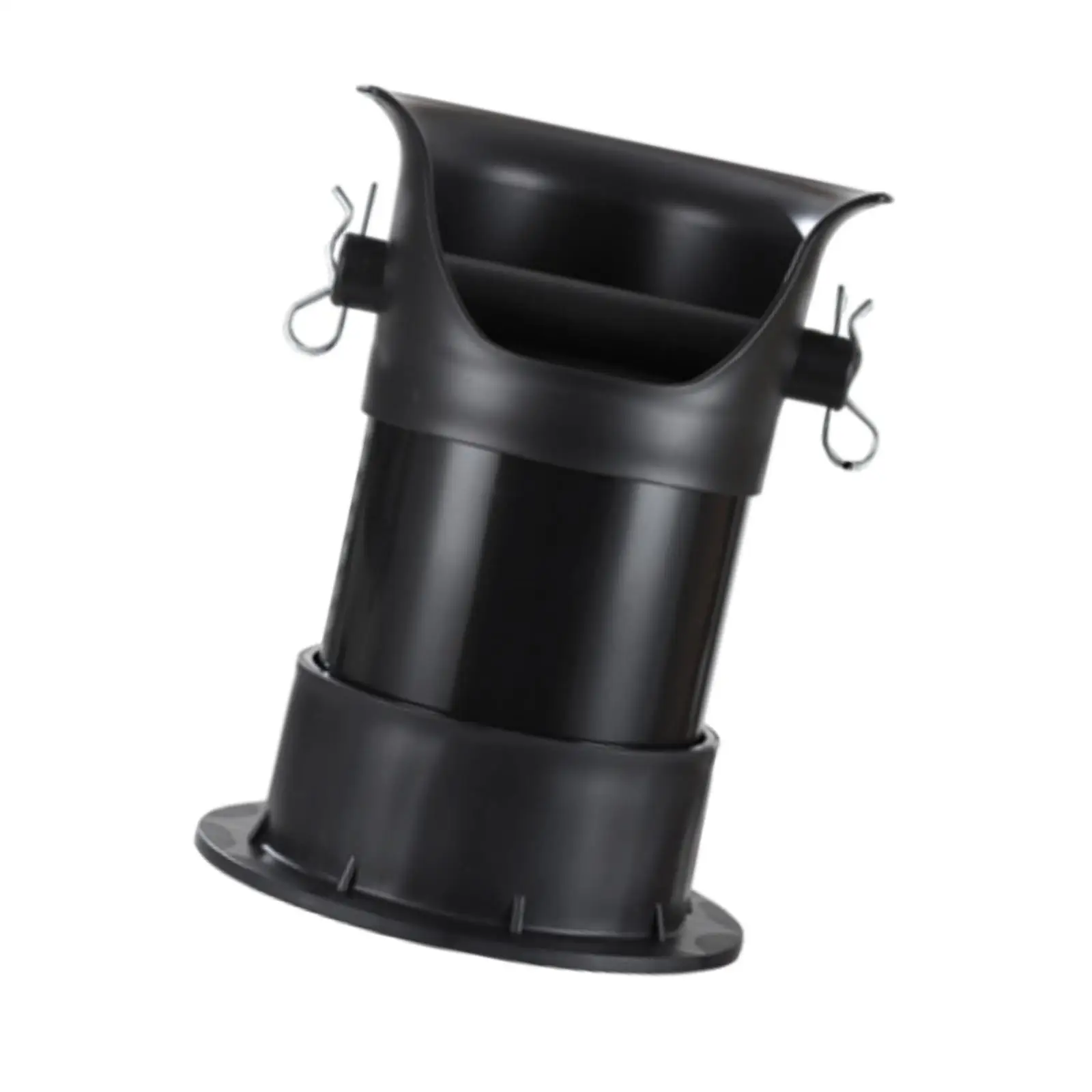 Caixa de batida para grãos de café expresso, base antiderrapante portátil, descarga de café expresso absorvente de choque