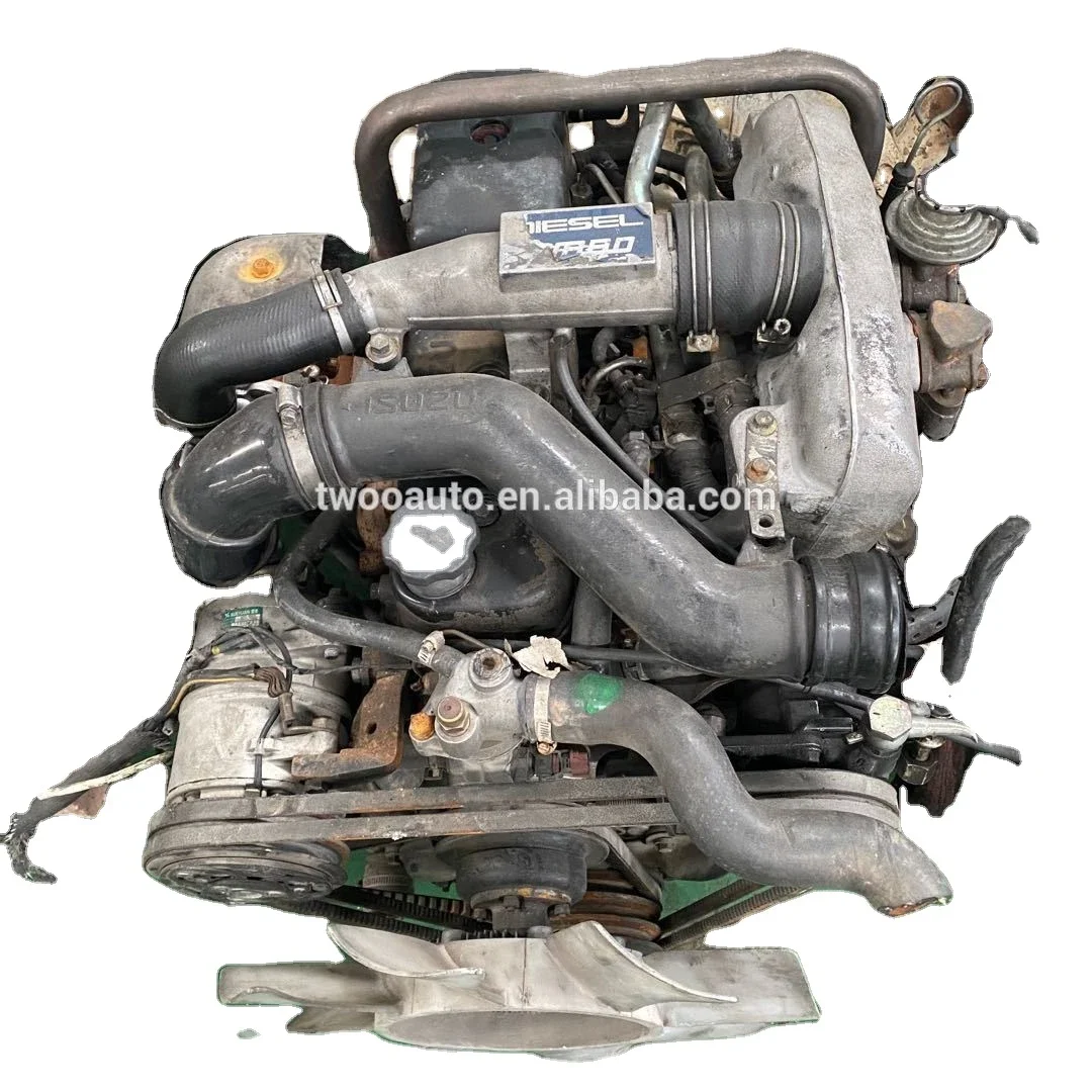 High Quality 4JB1 4JB1T Complete Engine For Isuzu Truck  Engine