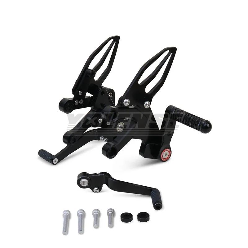 Motorcycle Accessory CNC Footrests Rearset Rear Footpeg Foot Rests Fit For Daytona 660 2024