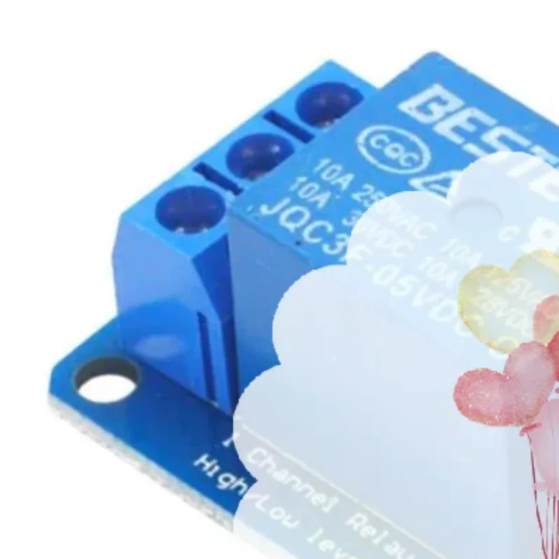 3.3V 5V 12V 24V 1 Channel Relay Module High and low Level Trigger Relay Board
