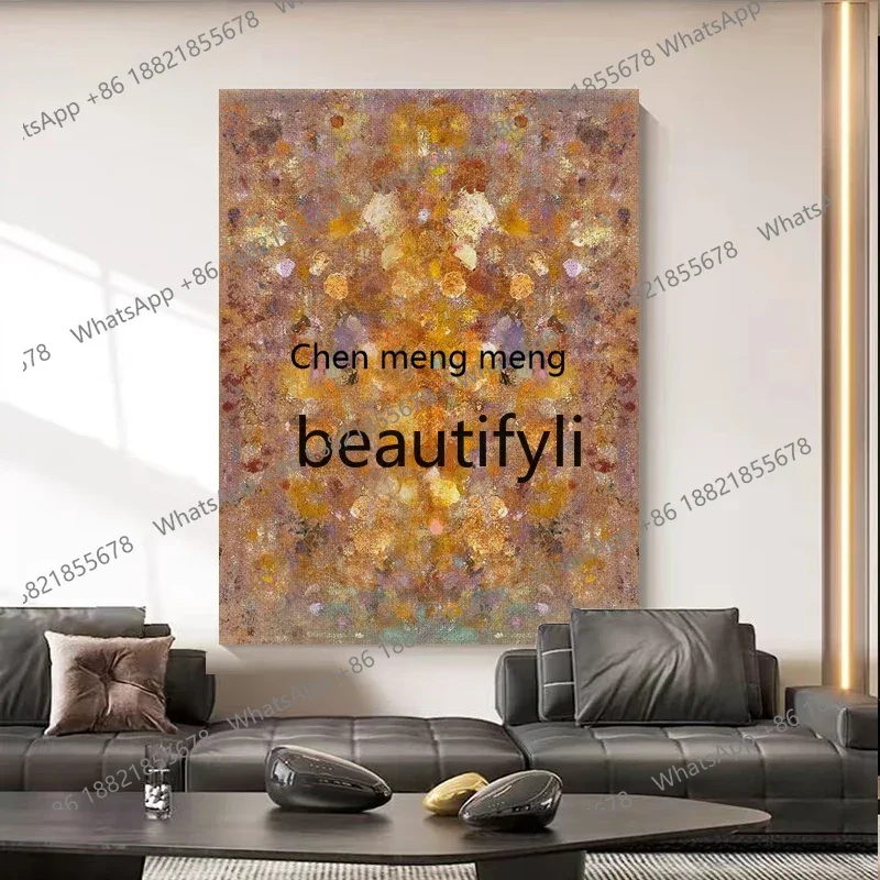 

D178 Entrance hand-painted oil painting, abstract texture painting, living room sofa background wall hanging painting