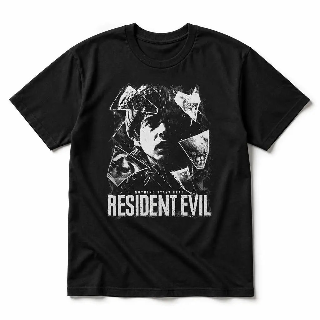 Residents Evils 2026 Nothing Stays Dead Men Retro T Shirt 100% Cotton Clothing Fun Short Sleeve Tee Gift T-Shirts