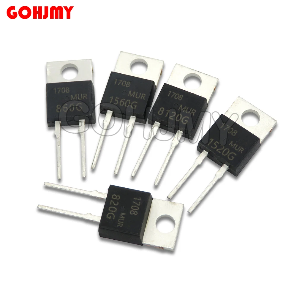 10PCS/LOT MUR860 MUR1560G RHRP1560 RHRP8120 RHRP15120 RHRP3060 RHRP860 RHRP30120 MUR1520 MUR820G MUR860G MUR1560
