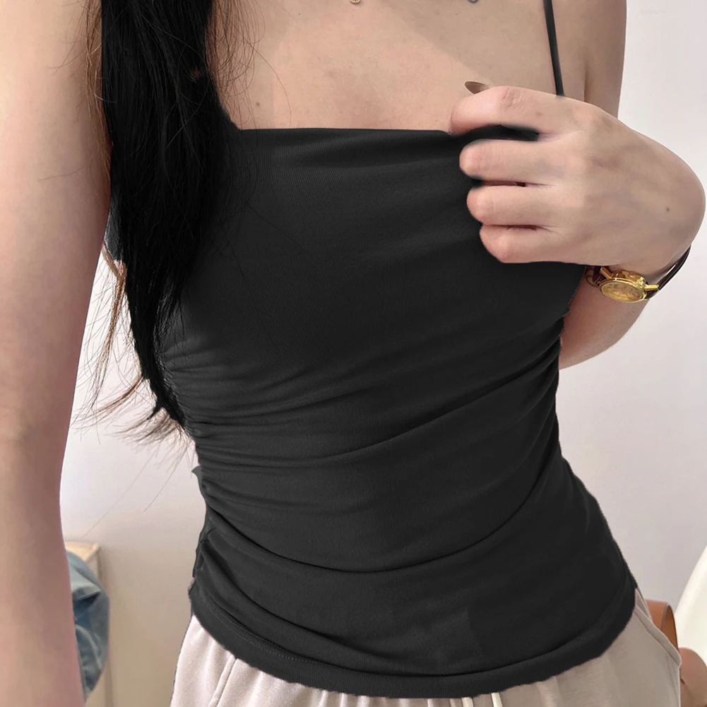 Chest Cushion Women's Vest Brand New Condition Sexy Style One Size Fits All Vacation Holiday Home Fashionable Casual Vest
