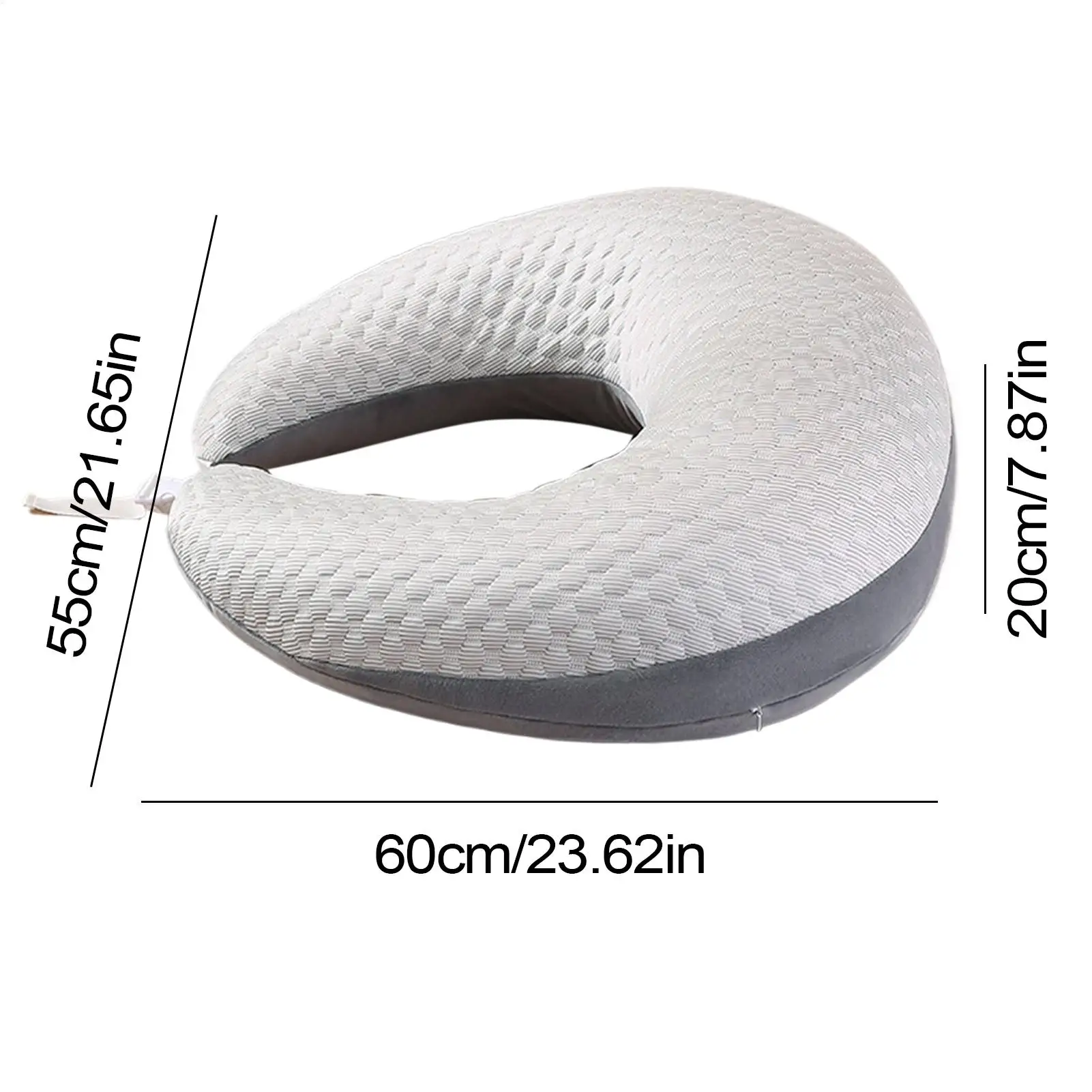 Lap Desk Pillow Arm Rest Pillow for Bed Support Pad with Removable Cover Cushion Armrest for Desk Car Recliner Sofa Travel Couch