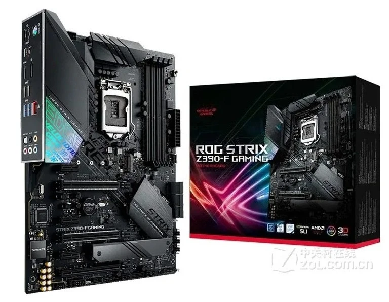 Neue Boxed FÜR Asus ROG STRIX Z390-F GAMING High-End-Gaming-Hauptplatine