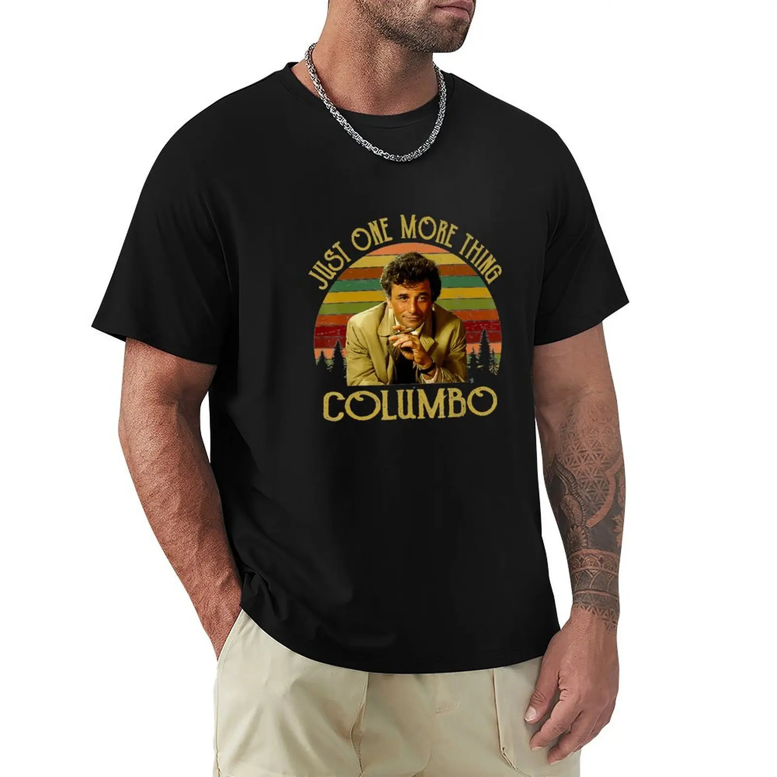 Just-One-More-Thing-Columbo T-Shirt Sports Basic Short Sleeve T-Shirt