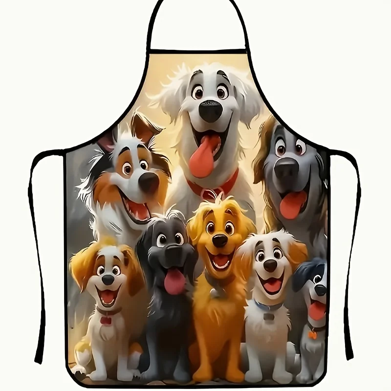 Quirky and Fun Apron Suitable for Various Activities Like Barbecuing, and Baking, Making It A Versatile Artistic Apron.